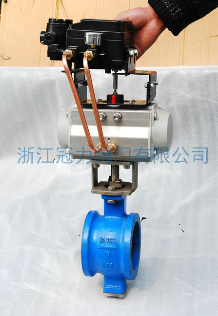 氣動(dòng)V型調(diào)節(jié)球閥在通氣后常開有哪些原因？